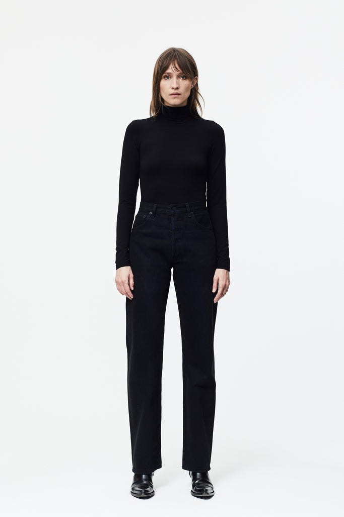 DECONSTRUCTED / BLACK JEANS