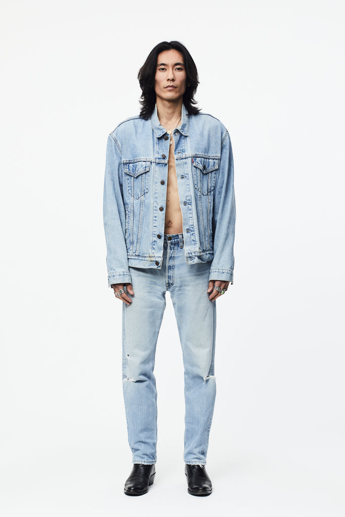STRAIGHT LEG JEANS