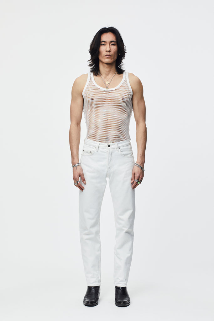 STRAIGHT LEG / WHITE JEANS
