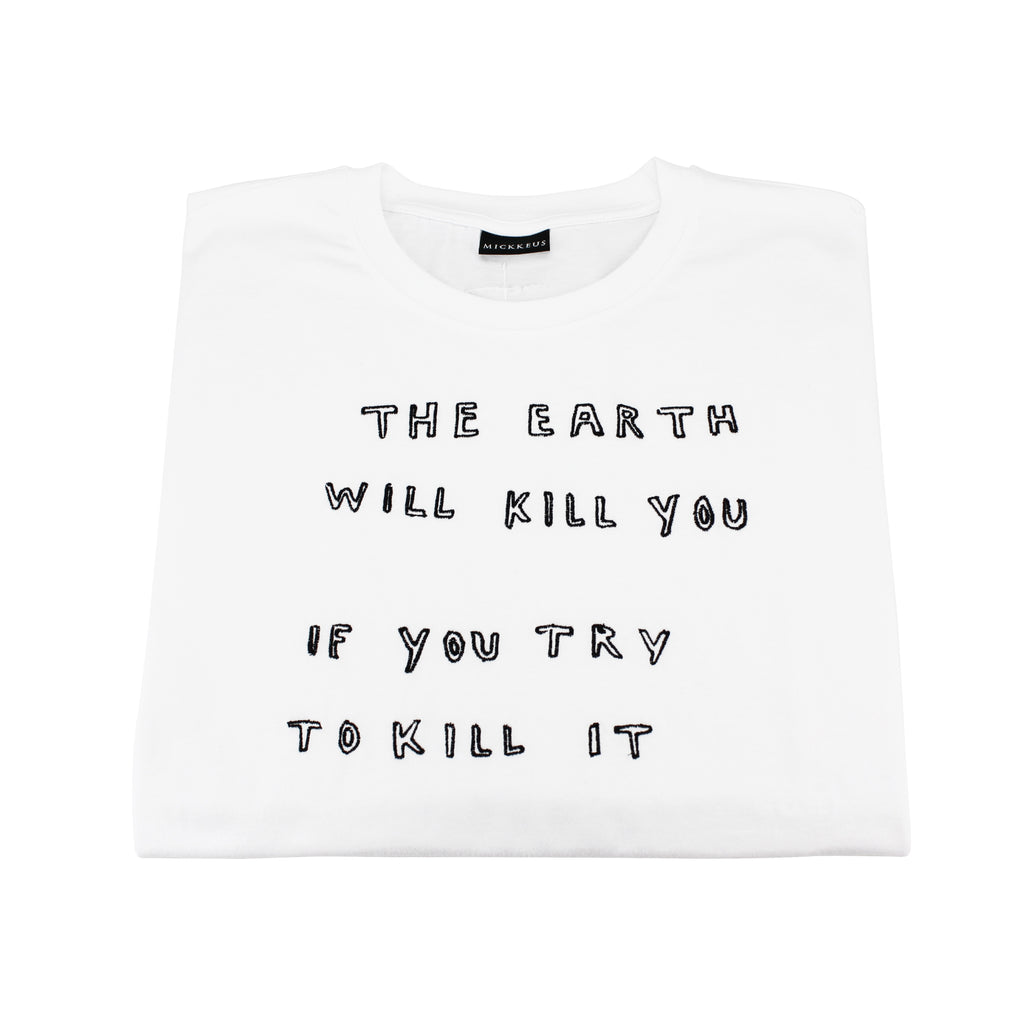 White EARTH T-Shirt