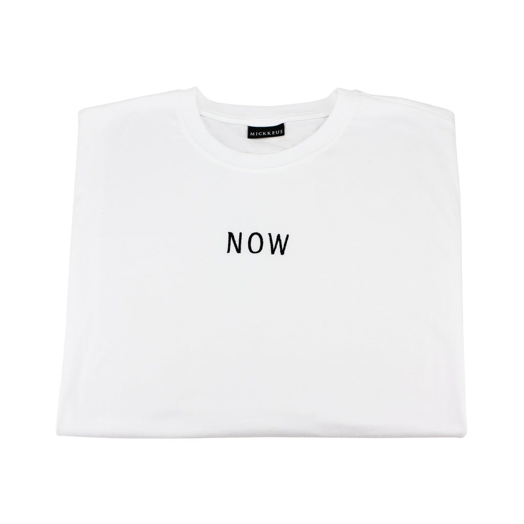 White NOW T-Shirt
